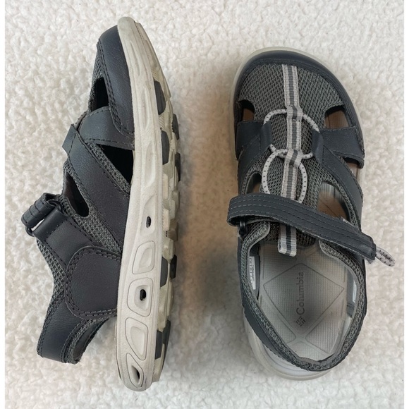 COLUMBIA • Grey Omni-Grip Techsun Wave Velcro Sandals - Picture 10 of 16